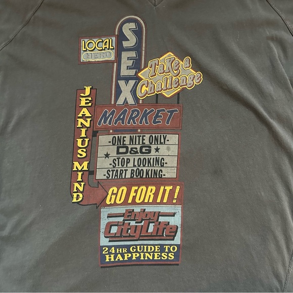 Vintage Dolce & Gabbana DG T-Shirt - Picture 5 of 6